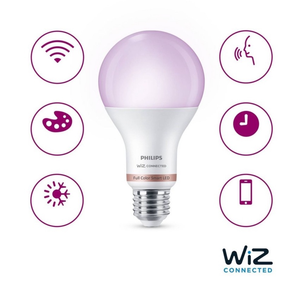 Philips Wi-Fi 100w LED Multicolored Bulb - Picture 3 of 8